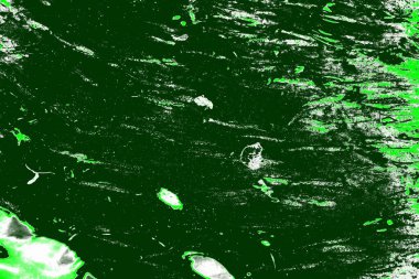 kopyalama alanı olan soyut yeşil desenli duvar