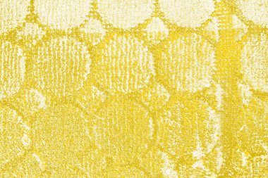 Kopya alanı olan soyut sarı desenli duvar