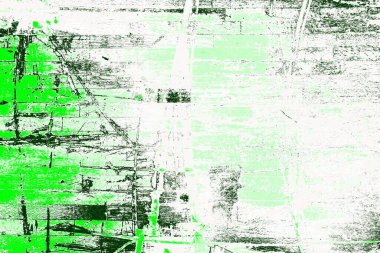 kopyalama alanı olan soyut yeşil desenli duvar