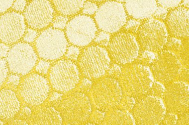 Kopya alanı olan soyut sarı desenli duvar