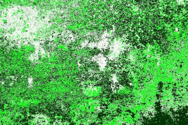 kopyalama alanı olan soyut yeşil desenli duvar