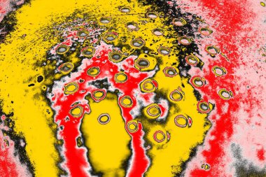 Soyut sanat duvar resmi. Modern, çağdaş sanat geçmişi