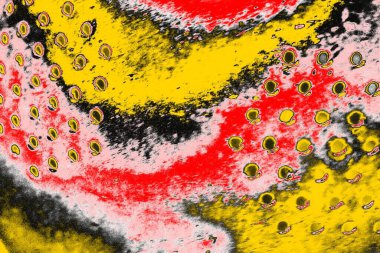 Soyut sanat duvar resmi. Modern, çağdaş sanat geçmişi