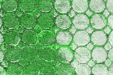 kopyalama alanı olan soyut yeşil desenli duvar