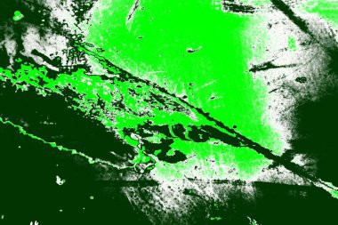 kopyalama alanı olan soyut yeşil desenli duvar