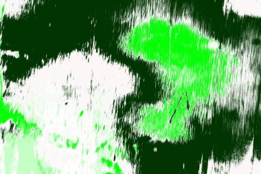 kopyalama alanı olan soyut yeşil desenli duvar