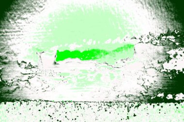 kopyalama alanı olan soyut yeşil desenli duvar