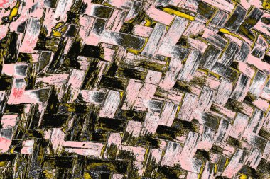 Soyut sanat duvar resmi. Modern, çağdaş sanat geçmişi