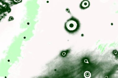 Kopya alanı olan soyut sarı desenli duvar