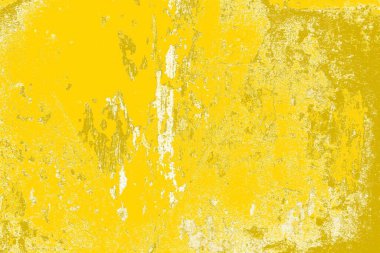 Kopya alanı olan soyut sarı desenli duvar