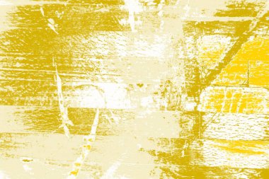 Kopya alanı olan soyut sarı desenli duvar