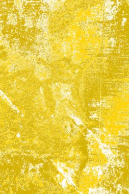 Kopya alanı olan soyut sarı desenli duvar