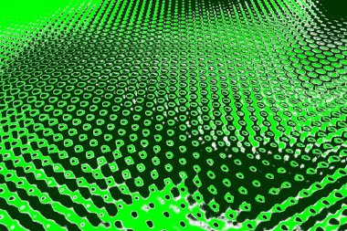 kopyalama alanı olan soyut yeşil desenli duvar