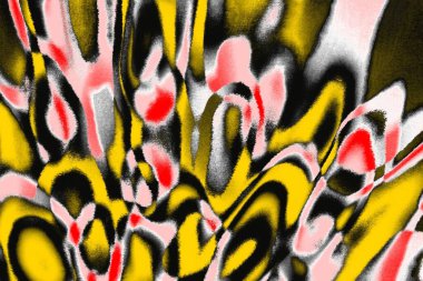 Soyut sanat duvar resmi. Modern, çağdaş sanat geçmişi