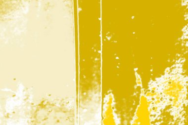 Kopya alanı olan soyut sarı desenli duvar