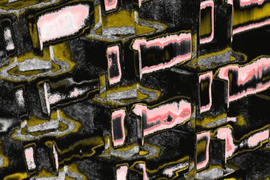 Soyut sanat duvar resmi. Modern, çağdaş sanat geçmişi