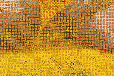 Soyut sanat duvar resmi. Modern, çağdaş sanat geçmişi