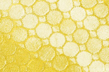 Kopya alanı olan soyut sarı desenli duvar