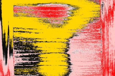 Soyut sanat duvar resmi. Modern, çağdaş sanat geçmişi