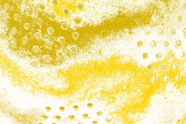 Kopya alanı olan soyut sarı desenli duvar