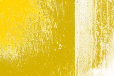 Kopya alanı olan soyut sarı desenli duvar