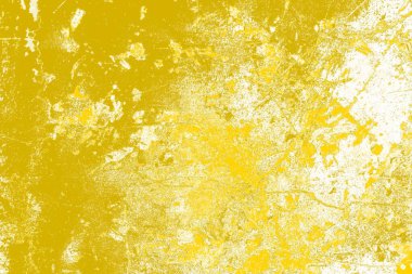 Kopya alanı olan soyut sarı desenli duvar