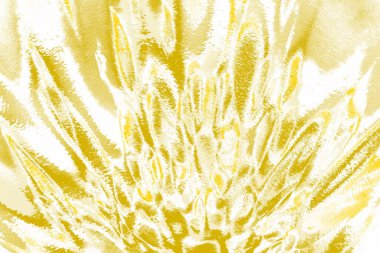 Kopya alanı olan soyut sarı desenli duvar