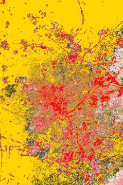 Soyut sanat duvar resmi. Modern, çağdaş sanat geçmişi