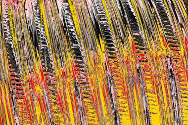 Soyut sanat duvar resmi. Modern, çağdaş sanat geçmişi