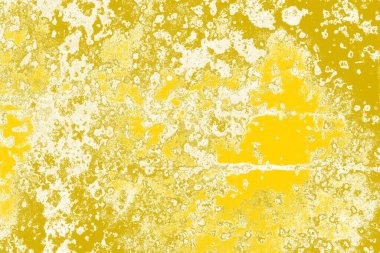 Kopya alanı olan soyut sarı desenli duvar