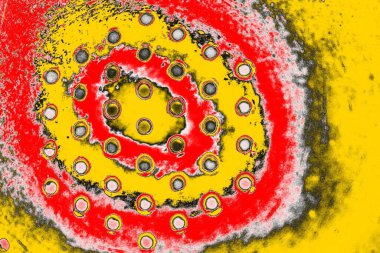 Soyut sanat duvar resmi. Modern, çağdaş sanat geçmişi