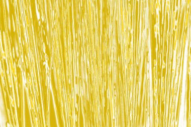 Kopya alanı olan soyut sarı desenli duvar