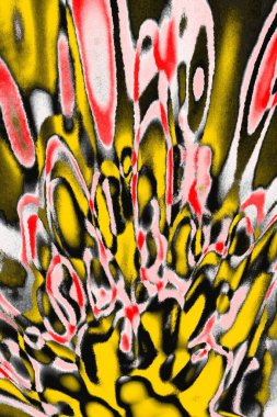 Soyut sanat duvar resmi. Modern, çağdaş sanat geçmişi