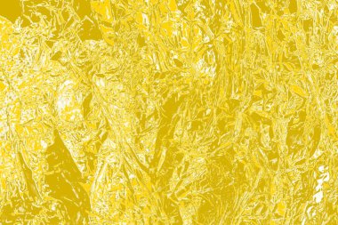 Kopya alanı olan soyut sarı desenli duvar