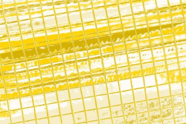 Kopya alanı olan soyut sarı desenli duvar