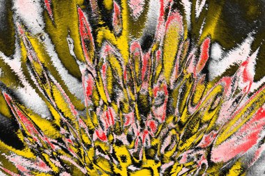 Soyut sanat duvar resmi. Modern, çağdaş sanat geçmişi