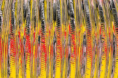 Soyut sanat duvar resmi. Modern, çağdaş sanat geçmişi