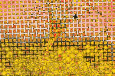 Soyut sanat duvar resmi. Modern, çağdaş sanat geçmişi