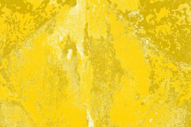 Kopya alanı olan soyut sarı desenli duvar