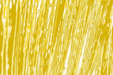 Kopya alanı olan soyut sarı desenli duvar