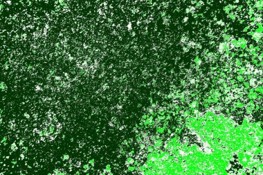 kopyalama alanı olan soyut yeşil desenli duvar