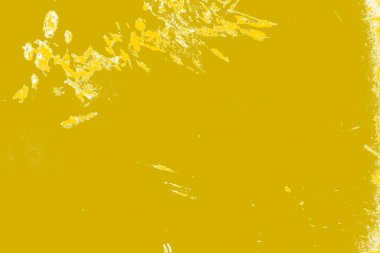 Kopya alanı olan soyut sarı desenli duvar