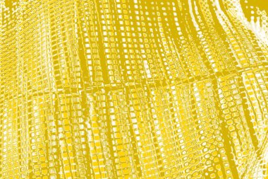 Kopya alanı olan soyut sarı desenli duvar