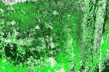 kopyalama alanı olan soyut yeşil desenli duvar