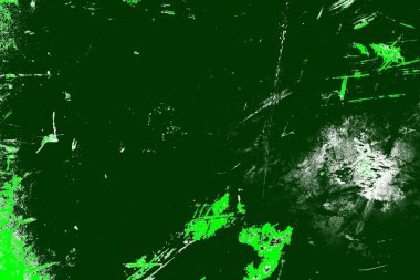 kopyalama alanı olan soyut yeşil desenli duvar