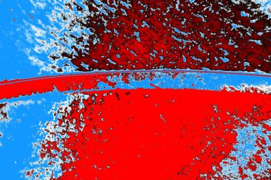 Soyut sanat duvar resmi. Modern, çağdaş sanat geçmişi