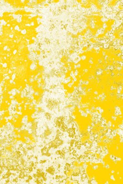 Kopya alanı olan soyut sarı desenli duvar