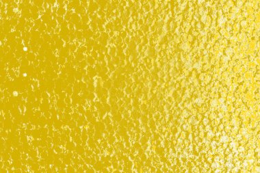 Kopya alanı olan soyut sarı desenli duvar