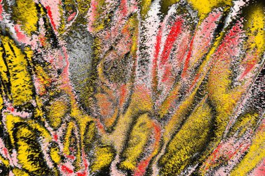 Soyut sanat duvar resmi. Modern, çağdaş sanat geçmişi