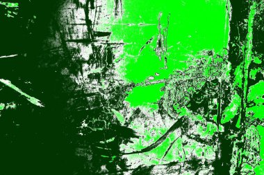 kopyalama alanı olan soyut yeşil desenli duvar